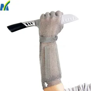 Stainless Steel Wire Mesh Cut Resistant Gloves thumbnail-2