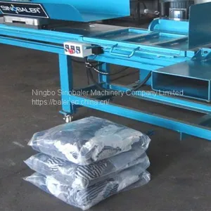 Industrial Wiping Rag Baling Machine thumbnail-1