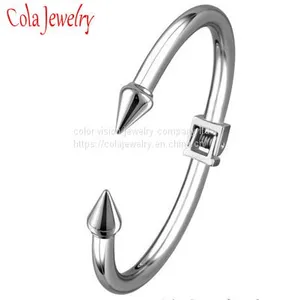 Stainless Steel Bracelet Fashion Jewelry Nail Cuff Bracelet/Bangle thumbnail-1