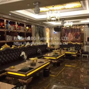 Customized European Design KTV Club Sofa and Table thumbnail-1