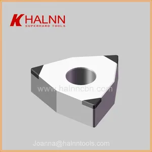 CBN Hard Turning GCr15SiMn Hardened Steel Materials Wind Turbine Bearing With Halnn WNGA080412-3S PCBN Cutting Tool thumbnail-3