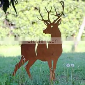 Professional Garden Corten Steel Sculpture thumbnail-1