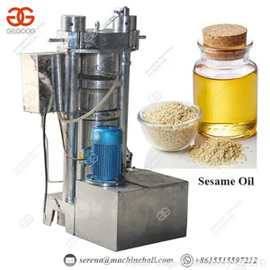 Hydraulic Edible Sesame Oil Press Machine for Sale Quality Hydraulic Oil Press Machine thumbnail-1