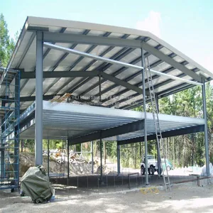 Modular Light Steel Frame Workshop Steel Garage Shed Workshop thumbnail-1