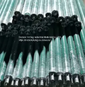 Soft Vulcanized Rubber Roller for Glass Making Machine thumbnail-3
