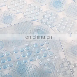 Customized Cheap Best Selling Soft Comfortable PVC Plastic Antislip Non Clear Material Child Bath Tub Mat Spa Set for Kids thumbnail-2