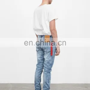 DiZNEW Destroyed Stretch Denim Jeans Rips Skinny Denim Man Jeans Pant Ripped Jeans thumbnail-7