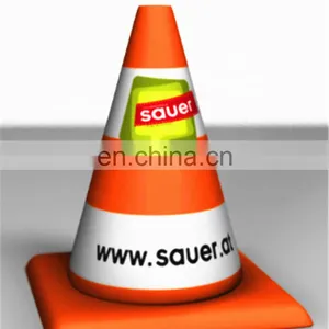 High Quality Customized Inflatable Traffic Cone , Inflatable Roadblock Snow Cone Model,Inflatable Roadblock Balloon For Project thumbnail-3