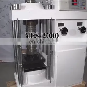 YES-2000 Price Manual Used Concrete Compression Testing Machine thumbnail-1