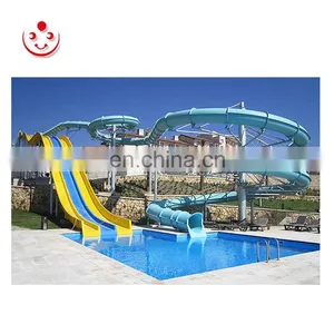 Fiberglass Spiral Tube Pool Water Slide for Sale thumbnail-2
