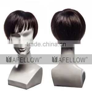 Abstract Head Mannequin Fashion Men Head Model Adults Hair Mannequins H1112 thumbnail-2