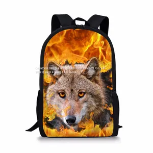 Fashionable Personalized Animal Design Custom Printing Logo School Students Create Backpack thumbnail-2