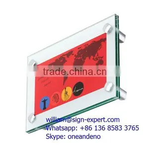 Stainless Steel Signage Acrylic Holder Glass Standoff thumbnail-5