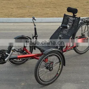 Suspension Folding Recumbent Trike thumbnail-1