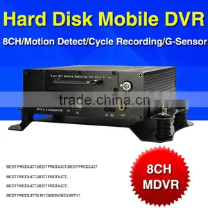 8CH Mobile DVR ,H.264 Bus MDVR ,G-sensor ,D1 ,MDVR thumbnail-1
