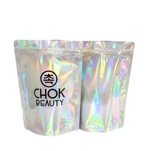 Digital Printing Mylar Aluminum Foil Metallic Flat Heat Seal Bags Storage Bags Pouch for Food Coffee Tea Beans thumbnail-5
