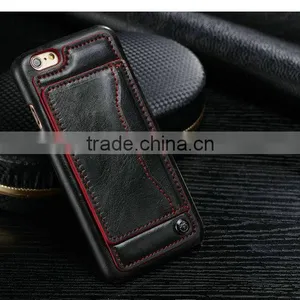[CASEME] For IPhone 6/6s Case, Credit Card Insert Case for Apple IPhone 6/6s R64 Back Case With Card Slots thumbnail-2