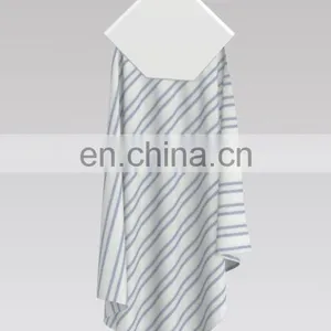 New Arrival 100% Cotton Yarn Dyed Dobby Stripe thumbnail-5