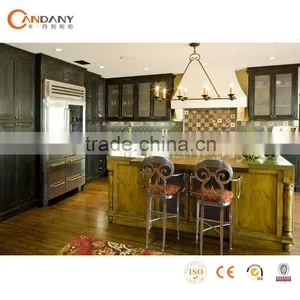 Hot Sale Durable Classical Kitchen Cabinet,oak Solid Wood Kitchen Cabinet Door thumbnail-1