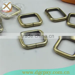 Antique Handbag Metal Square Ring thumbnail-1
