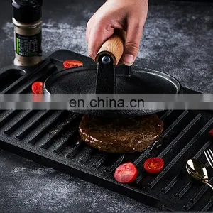 Kitchen Hand Paella Roasting Cooking Muffin Organizer Grill Press Sets thumbnail-1
