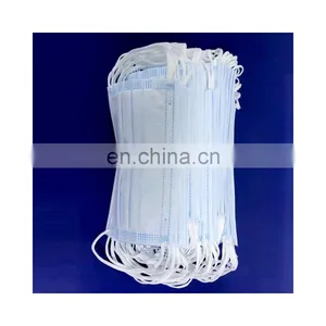 Non-woven Mask 3-layer Surgical Disposable Surgical Mask Disposable Medical Face Masks With Ear Hooks thumbnail-2