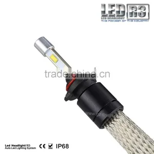 Super Bright IP68 All in One no Fan R3 9006 Led Headlight for Car and Motorcycle thumbnail-1