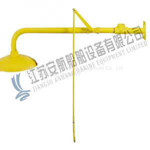 All Stainless Steel Wall Type Emergency Shower and Eye Wash thumbnail-1