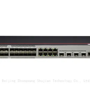 S5735-L32ST4X-A1 24*GE SFP Ports, 8*10/100/1000BASE-T Ports, 4*10GE SFP+ Ports, AC Power, Front Access thumbnail-1