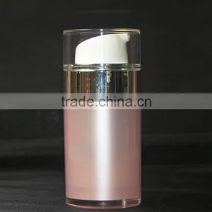 50ml Round Acrylic Airless Pump Bottles For Cosmetic Packaging thumbnail-1