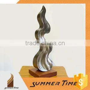 Stainless Steel Flame Indoor Sculpture thumbnail-1