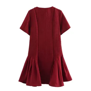 Spring New Dress for Women, Slim Fit and Casual, With a Small Fragrance Design That is Niche and Versatile thumbnail-2