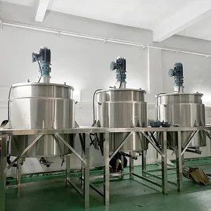 Heavy Duty Liquid Mixing Tank With Anchor Agitator for High Viscosity Materials Like Paste & Battery Slurry thumbnail-3