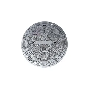 Lubao Manufacturer of Ductile Iron Anti-settlement Manhole Covers 650*850 With Six Anti-shift Features, Heavy-duty Flange, for Electric Power and Urban Use thumbnail-5