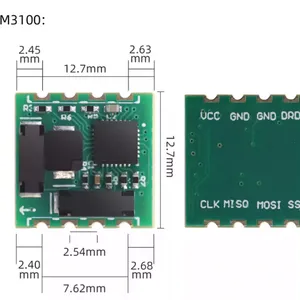 3 Axis Geomagnetic Sensor Magnetic Field Sensor Magnetometer Holybro DroneCAN RM3100 Professional Grade for Drones/Orientation Measurement Three thumbnail-1