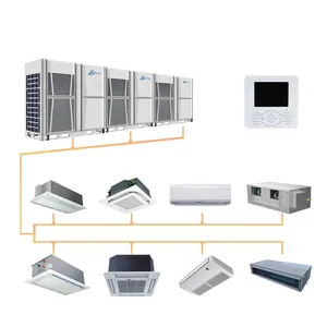 Carrier OEM YUJU Dc Inverter Multi Zone Air Conditioners Heating/cooling Vrf Air Conditioning for Eu Us Home Hvac System thumbnail-1