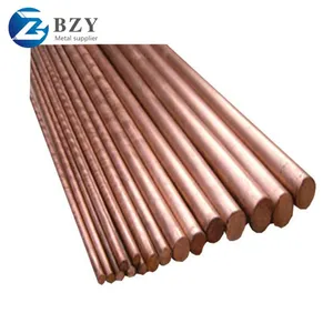 99.9% Pure Copper Flat Bar Square Copper Bar Price Per Kg thumbnail-4