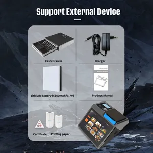 Z100 Desktop Smart Payment Machine, GMS Google Play Supported POS With 5-in-1 Card Reader for Pharmacy & Mini Supermarket thumbnail-2