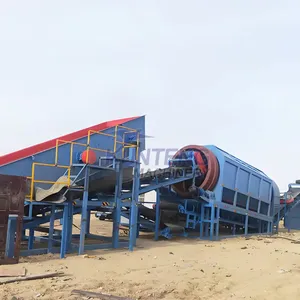 Power Trommel Screening Machine for Solid Waste Plastic Waste Separator Machine Msw Sorting Line EPC thumbnail-3