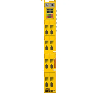 Beckhoff EL6900 EtherCAT TwinSAFE Logic Terminal Safety PLC Module SIL3 PL e Safety Controller 128 FSoE Connections thumbnail-1