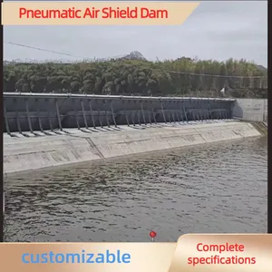 Height Adjustable Pneumatic Dam Multi-Functional Water Blocking Weir For Ecological Water Retention thumbnail-3