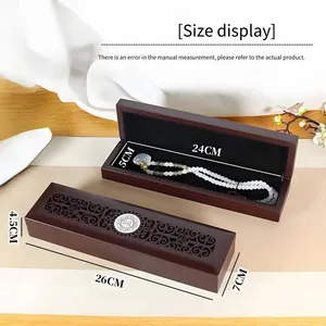 Wooden Boxes for Jadeite Pendants. Production and Customization of Pendant Wooden Box Packaging. Logo Can be Made as Required. thumbnail-1