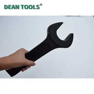 Industrial 45# Steel Striking Open End Wrench, Industrial Maintenance Striking Wrench,Heavy Duty Hammering Open End Wrench thumbnail-4