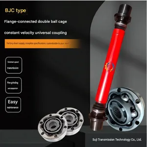 BJ-C Flange Ball Cage Universal Coupling Equal Speed Drive Shaft for Metallurgy Precision Roller Transmission thumbnail-3