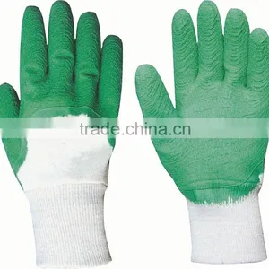 Latex Coated Cotton Glove/nylon Safety Gloves thumbnail-1