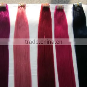 24 Inch Silky Soft Remy Hair Skin Weft Extensions thumbnail-1