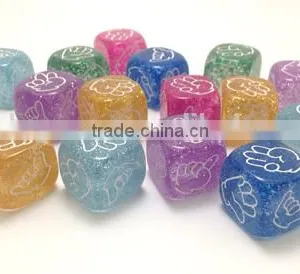 High Quality Custom Frosted Dice thumbnail-5