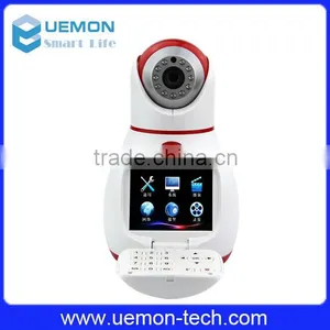 Visible Surveillance Vedio IP Camera Two Way Video Kids Security IP Camera thumbnail-1