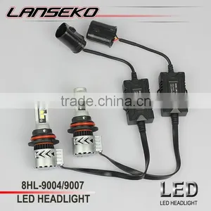Newest Product!!! 8th Led Headlight Hi/lo Beam 12v Auto 9004/9007 Led Head Bulb for Universal Cars thumbnail-1