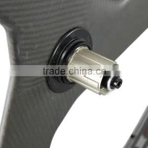 Good Quality Tri-spoke Bike Wheels Carbon 3 Spoke Fiexed Gear Track Carbon Bicycle Wheel thumbnail-4